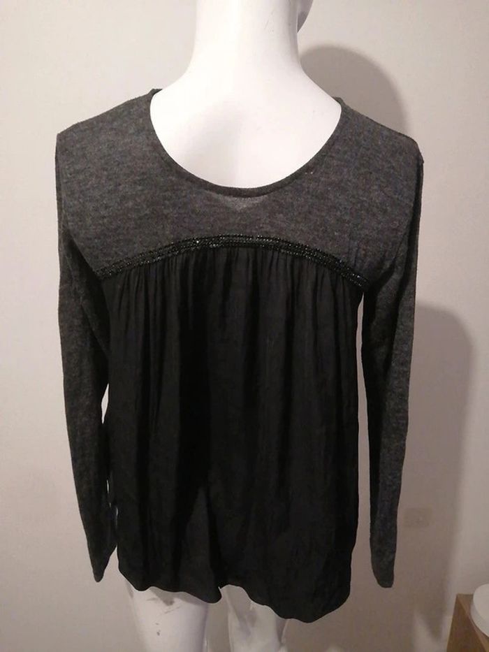 blouses manches longue Promod noir taille S - photo numéro 2