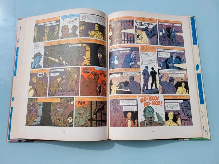Réédition cotée 1967 (1971), Les aventures de Blake et Mortimer, L'affaire du collier, E. P. Jacobs - photo numéro 10