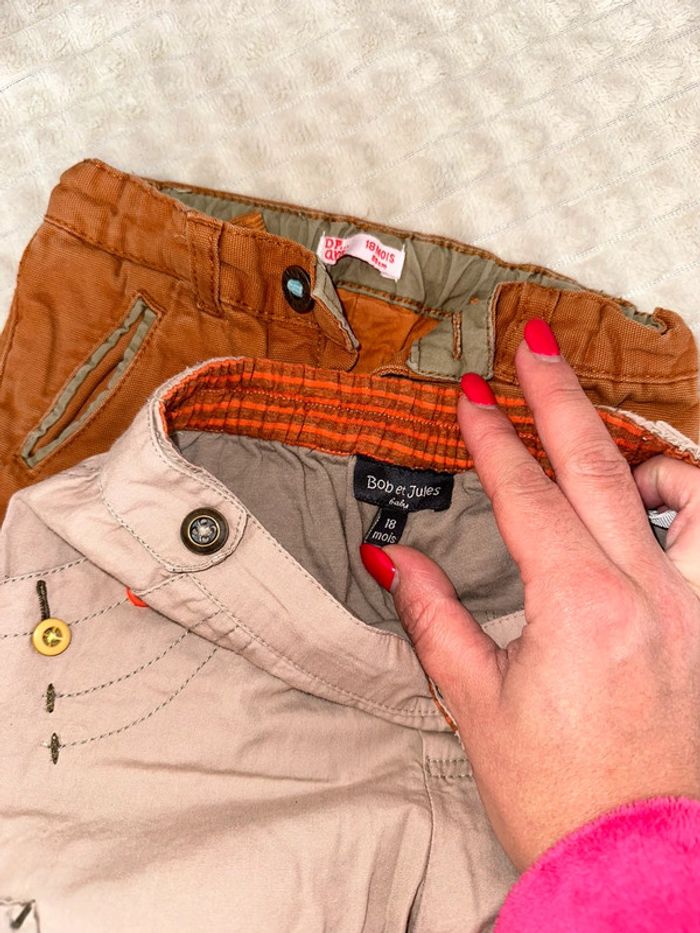 2 pantalon cargo 18 mois - photo numéro 6