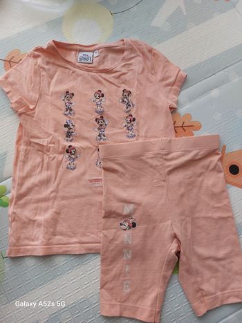 Ensemble minnie fille 4-5 ans