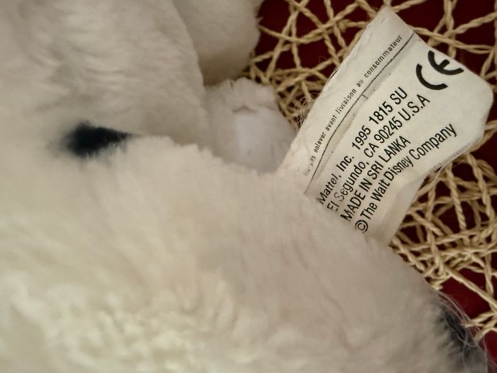 Peluche chien 101 dalmatiens THE WALT DISNEY - photo numéro 5