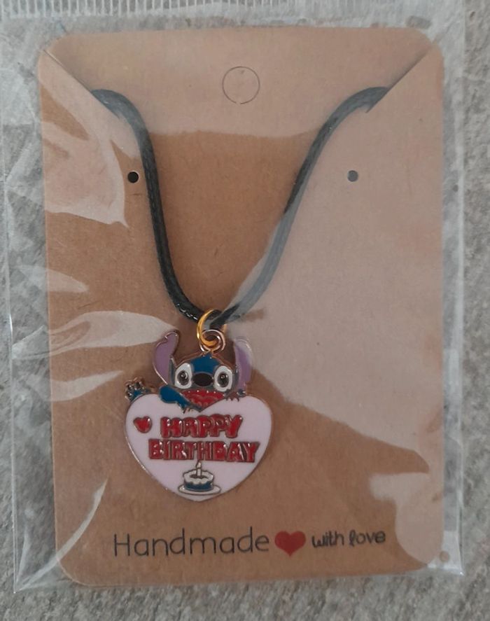 Collier anniversaire stitch