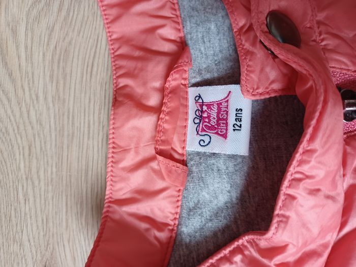 Manteau fille orange 12 ans - photo numéro 3