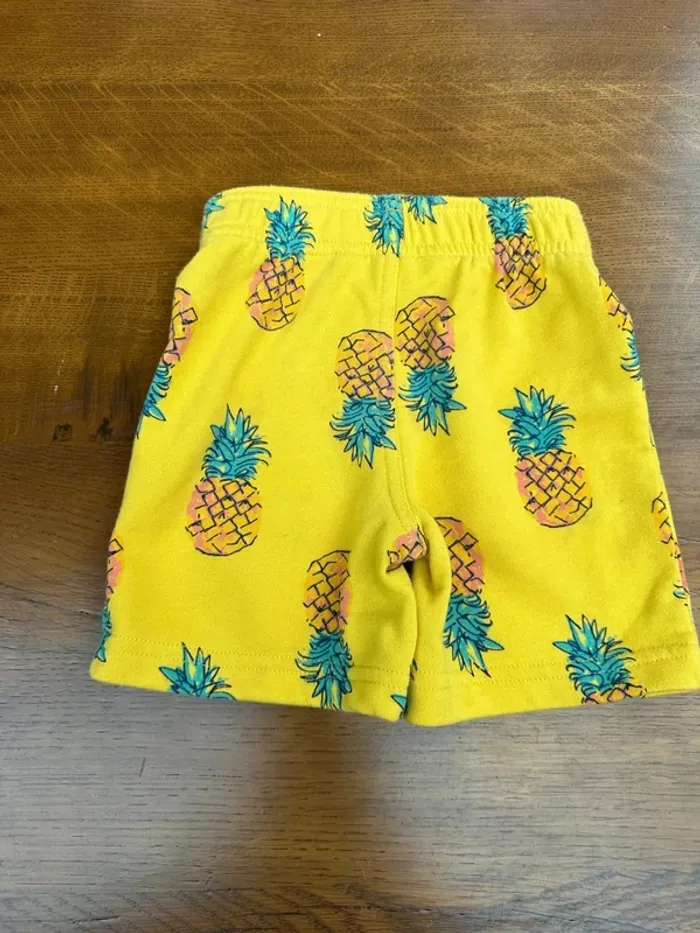 Short primark jaune ananas été 12 - 18 mois - photo numéro 5