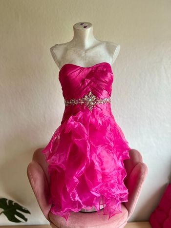 💗 Robe bustier courte fuchsia – Taille 38 – Neuve avec étiquette 💗