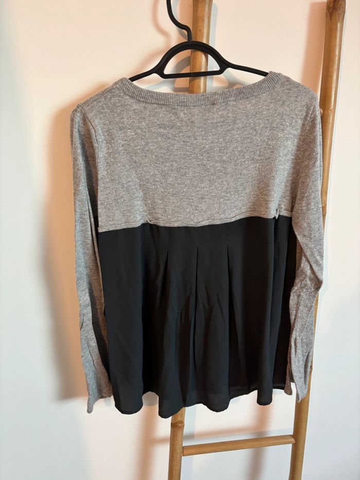 Pull Gris/Noir - photo numéro 2