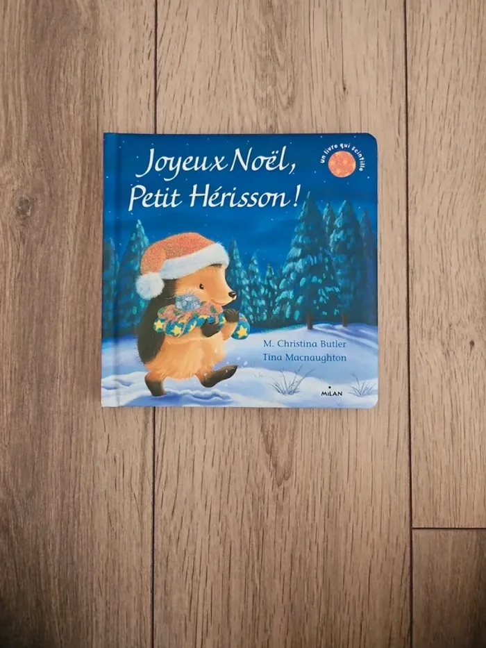Livre "joyeux Noël petit hérisson"