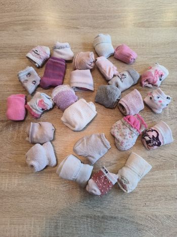 🌸 Lot chaussettes bébé fille