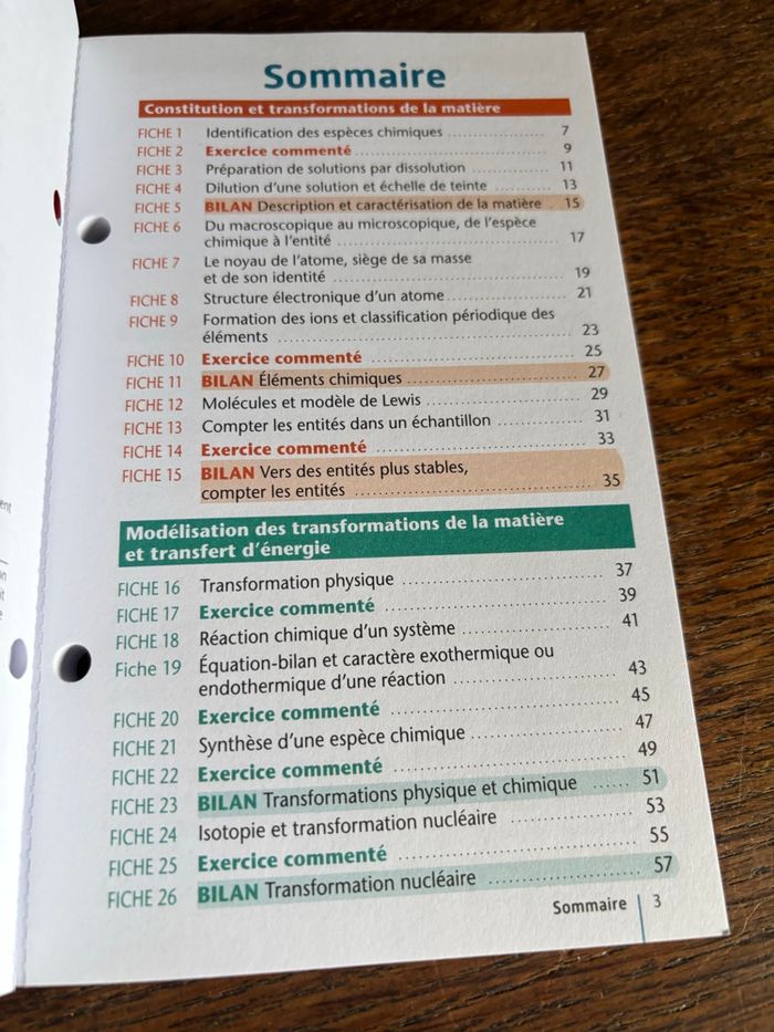 Fiches spéciales bac physique chimie 2nde - photo numéro 7