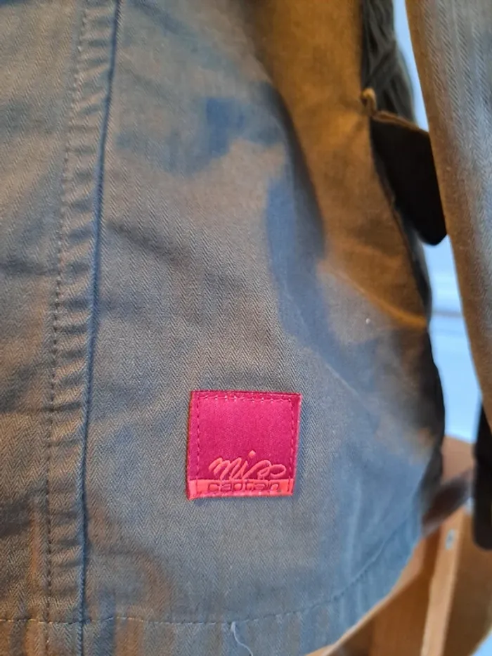 Veste basique intemporelle T40 Kaki - photo numéro 3