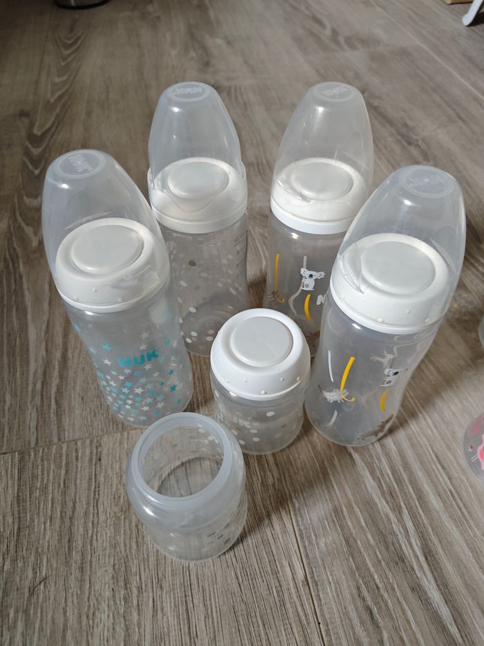 Lot biberons Nuk