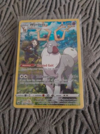 Carte Pokémon ANG "neuve"