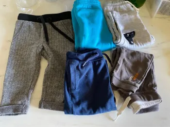 5 pantalons 12 mois