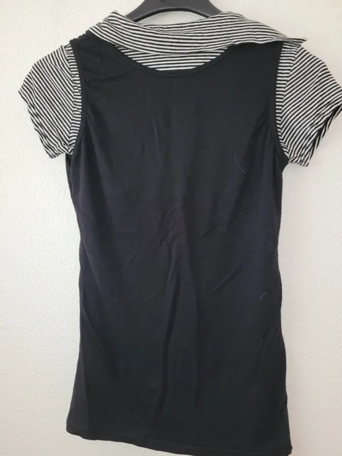 T shirt effet débardeur - photo numéro 2