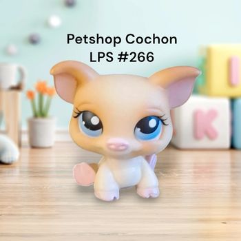 Little Petshop Cochon LPS #266 Hasbro