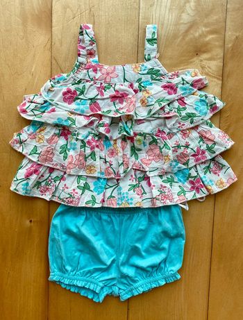 Ensemble débardeur short - 6 mois