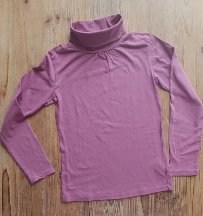 Sous-pull col roulé fille 10 ans