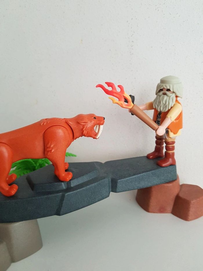 Chasseur préhistorique, mammouth, dent de sabre Playmobil history - photo numéro 5