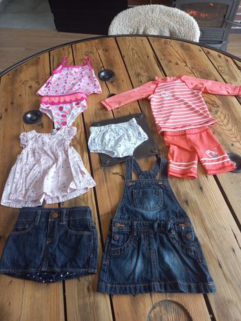 Lot de vêtements été taille 6 mois