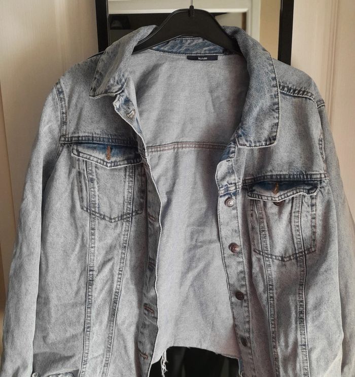 Veste en Jean destroy Taille 48