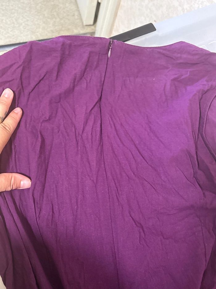 Robe violette taille 44 marque c.b fashion - photo numéro 6