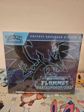 Coffret Pokémon ETB ME02 Flammes Fantasmagoriques