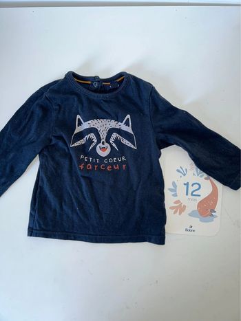 Tee shirt 12 mois