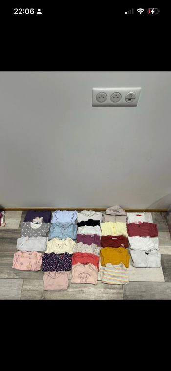 Lot vêtements fille