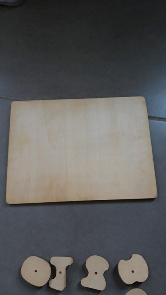 Jeu en bois chiffres - photo numéro 5