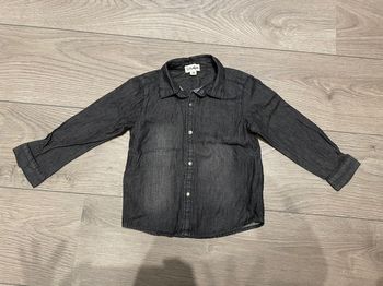 Chemise noire 3 ans