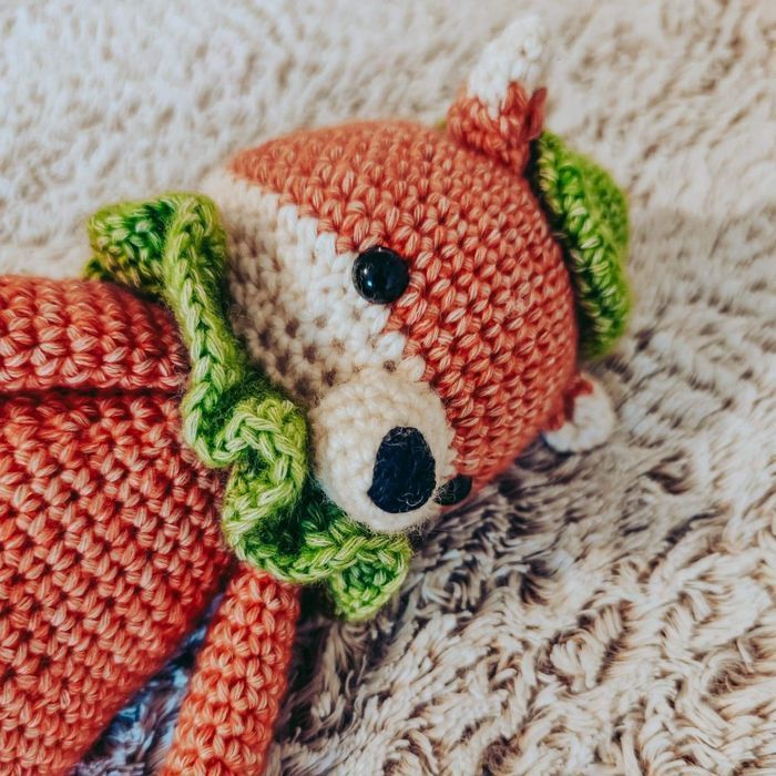Doudou crochet fait main