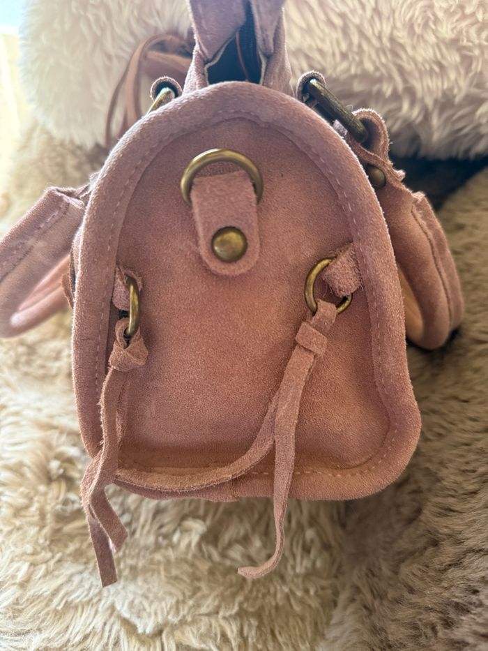 Sac à main vieux rose - photo numéro 3
