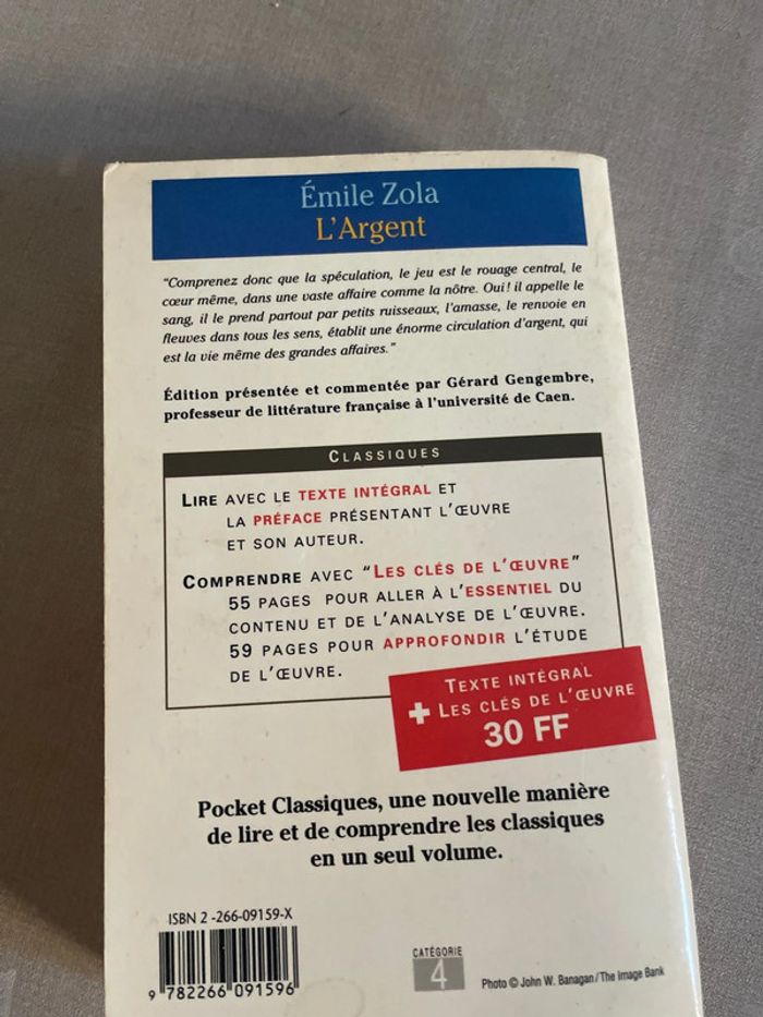 L’argent. Emile Zola - photo numéro 2