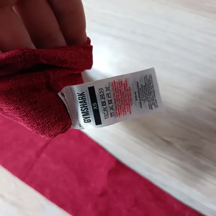 Legging gymshark femme Xs rouge - photo numéro 4