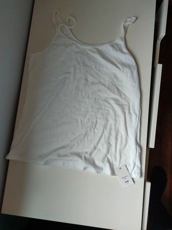 Débardeur blanc neuf