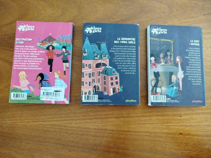 tomes1 2 et 5 Kinra Girls" la rencontre" " le chat fantôme" et " destination Japon" - photo numéro 2