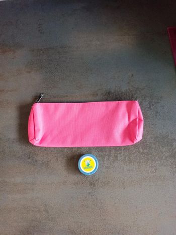 Trousse + taille crayons