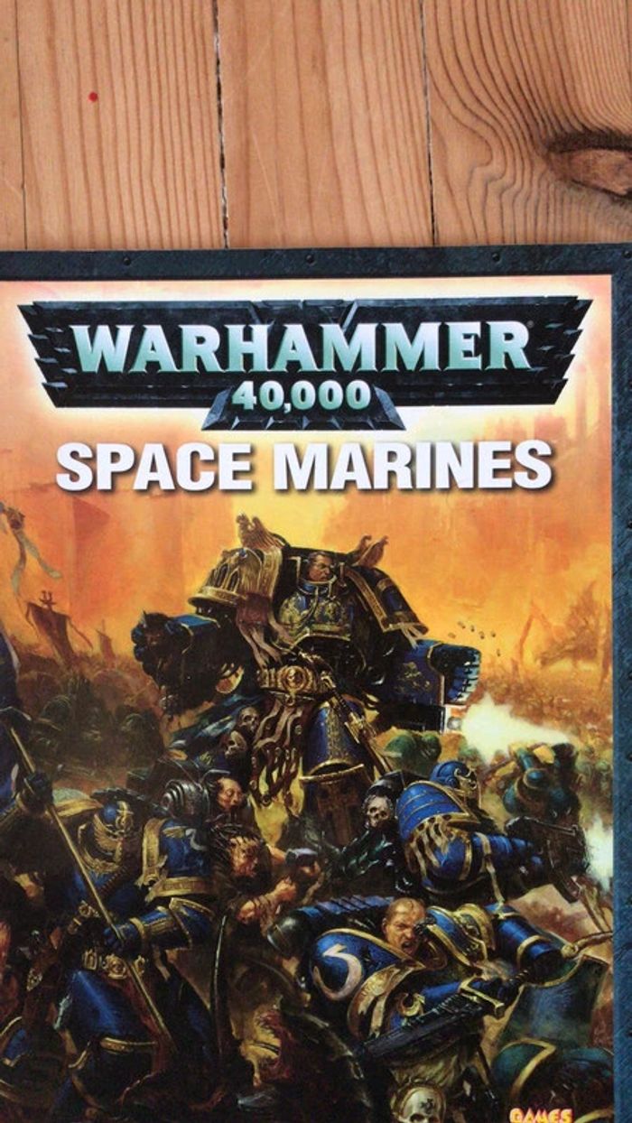 🤩 warhammer 40000  Superbe catalogue Space marines - photo numéro 4