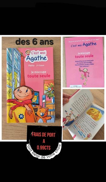 C'est moi Agathe- livre enfant des 6 ans