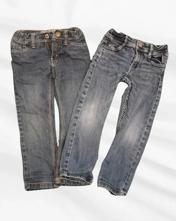 Lot de 2 jeans okaidi orchestra 3 ans - photo numéro 2