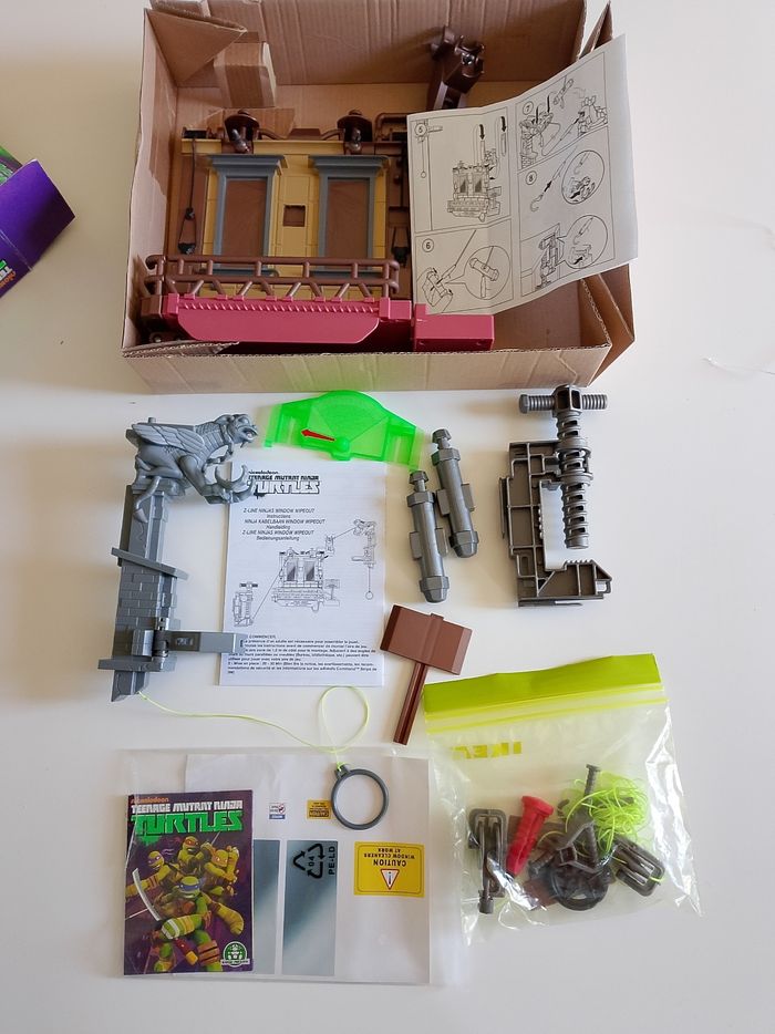 Teenager mutant ninja turtles window Wipeout giochi prezuosi complet - photo numéro 3