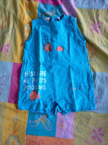 Combinaison courte 9 mois