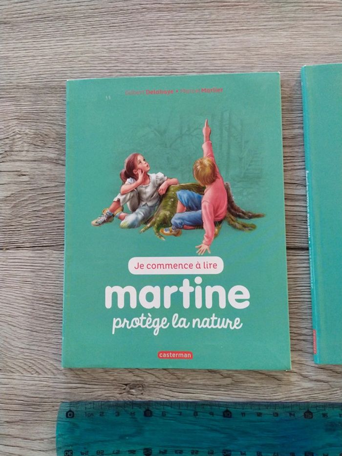 2 petits livres Martine je commence à lire - photo numéro 2