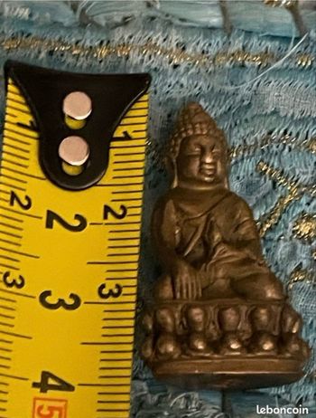Statuette, Bouddha, bronze