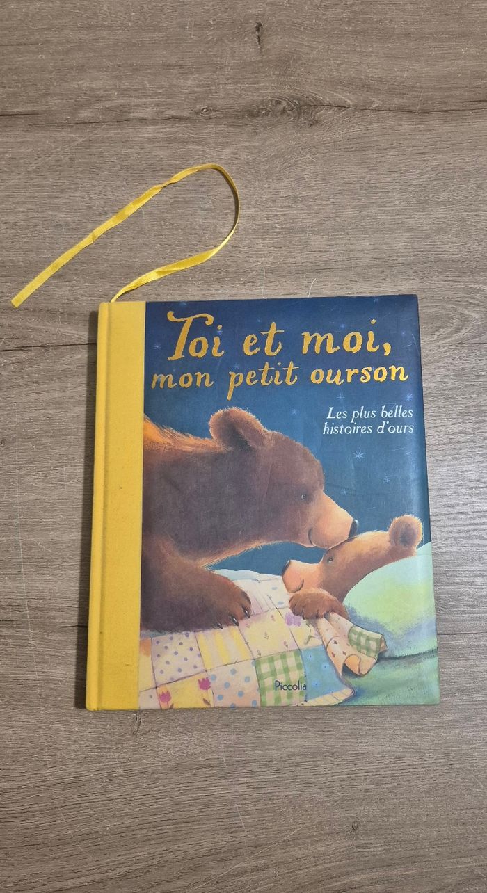 Grand livre Toi et Moi mon petit ourson