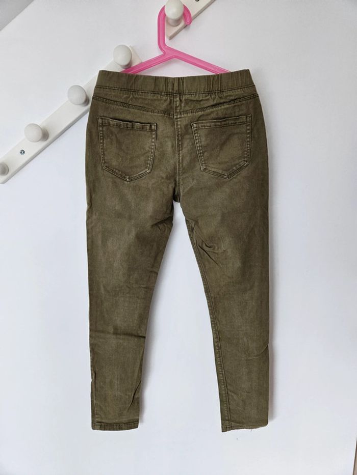 2 pantalons treggings fille 12 ans - photo numéro 3