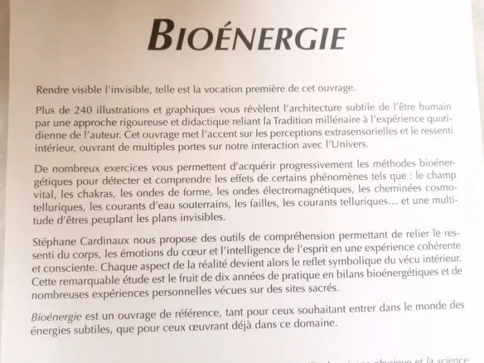 Bioénergie - Énergie vitale, chackras, extrasensorialité, exercices pratiques - photo numéro 6