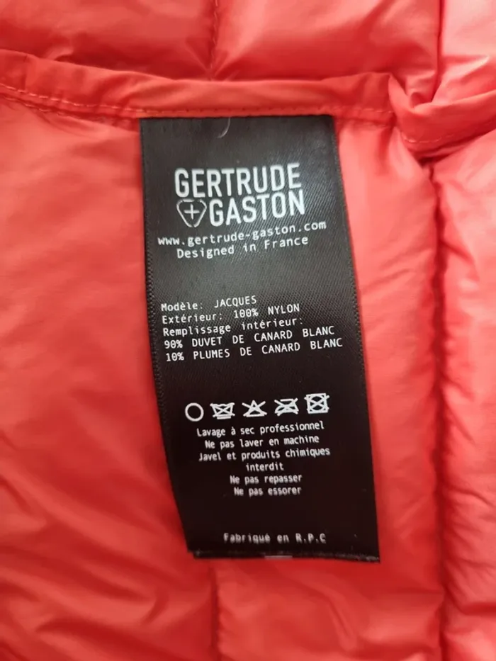 Doudoune Gertrude et gaston - photo numéro 4