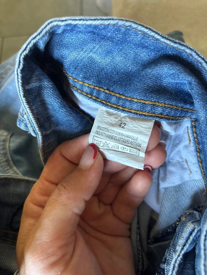 Jupe en jean taille 42 - photo numéro 3