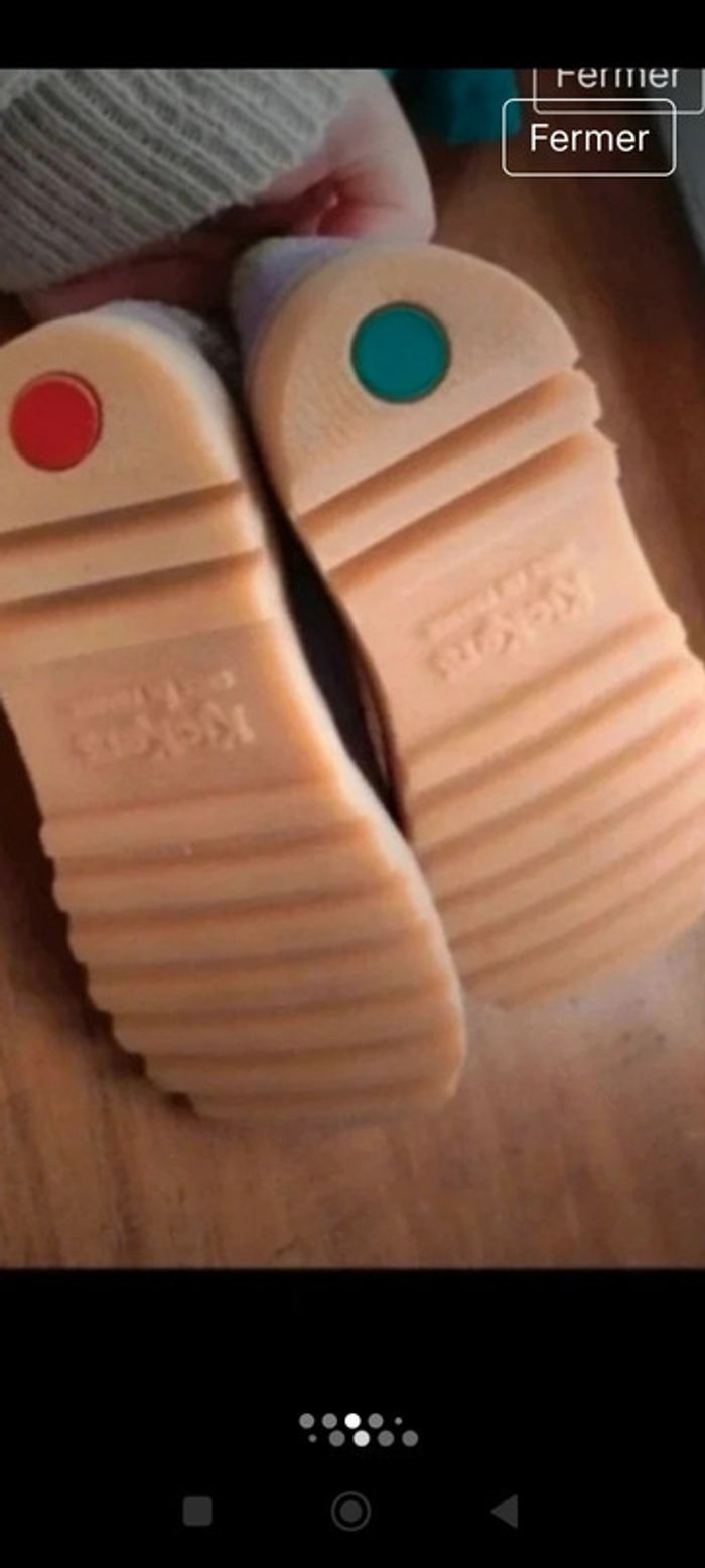 Très belles kickers originales - photo numéro 2